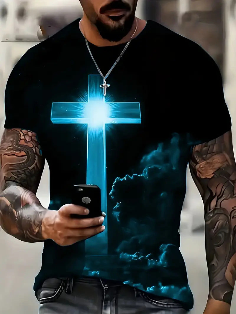 Men's Neon Cross