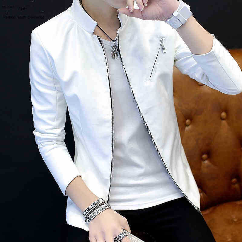 Pure~Form Leather Jacket
