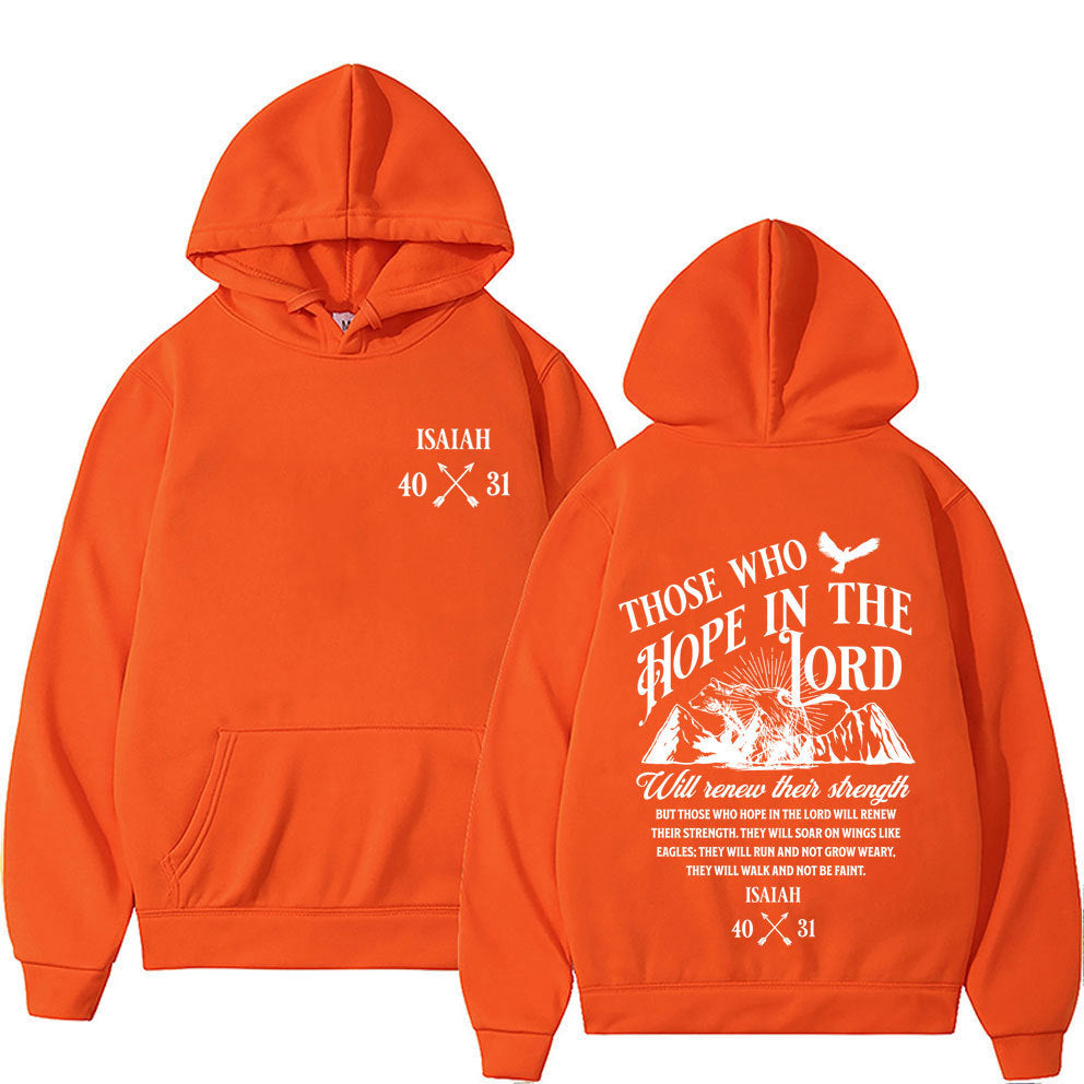 Those Who Hope In The Lord Hoodie Unisex