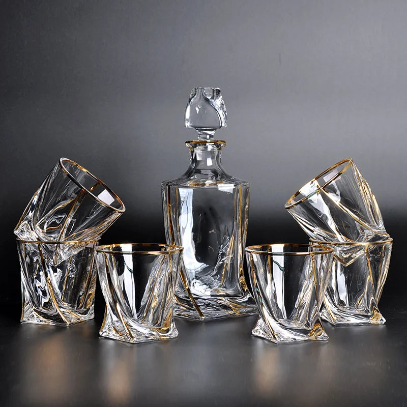 Velare™ Gold-Lined Crystal Glasses