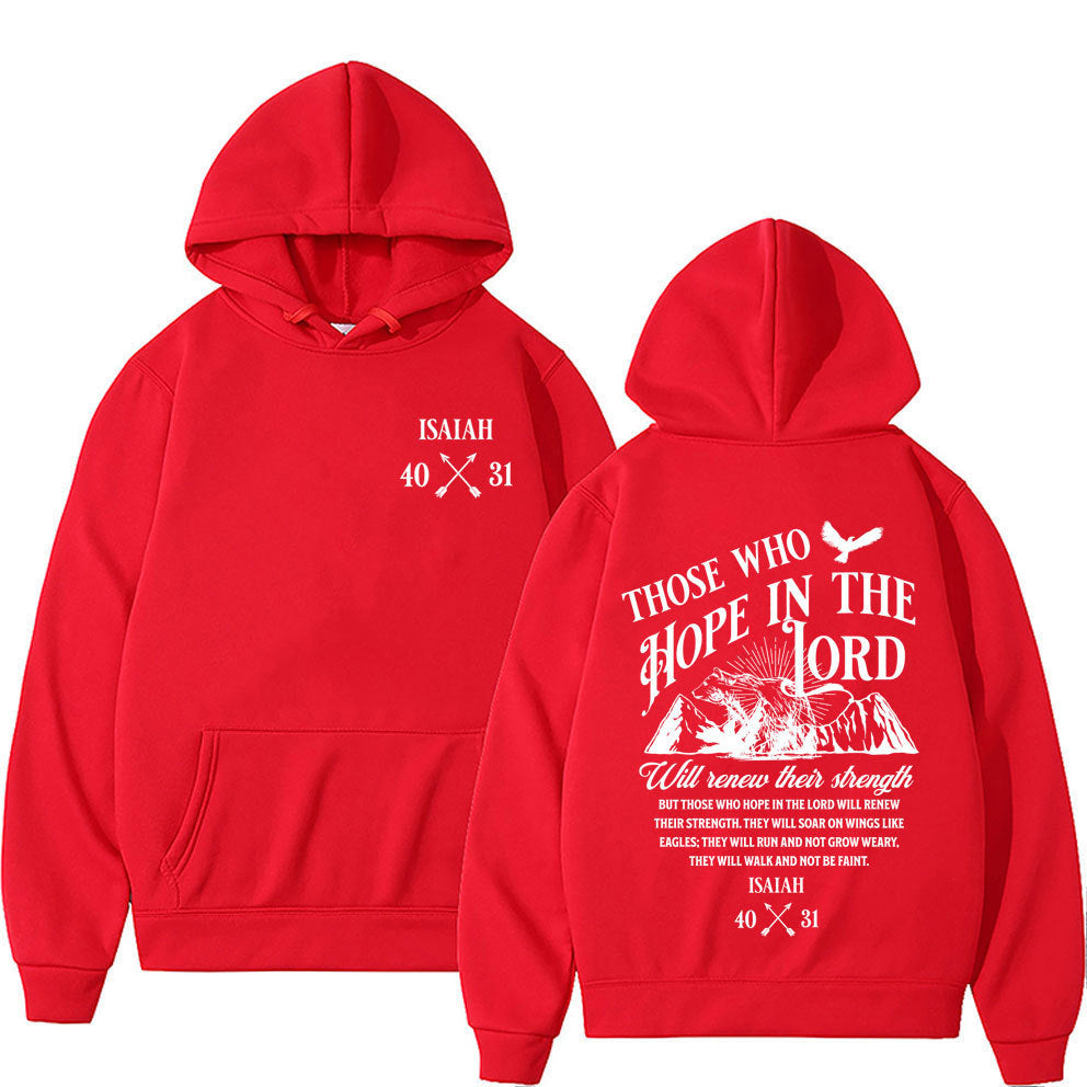 Those Who Hope In The Lord Hoodie Unisex