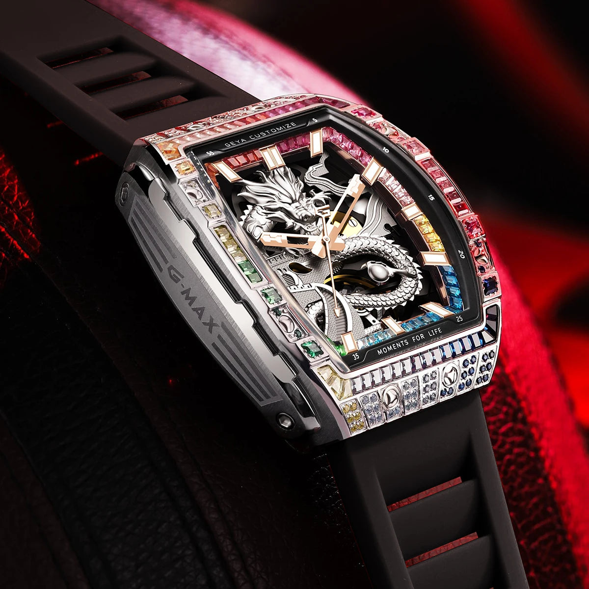 Maison Serpente - Imperial Tonneau Dragon Timepiece