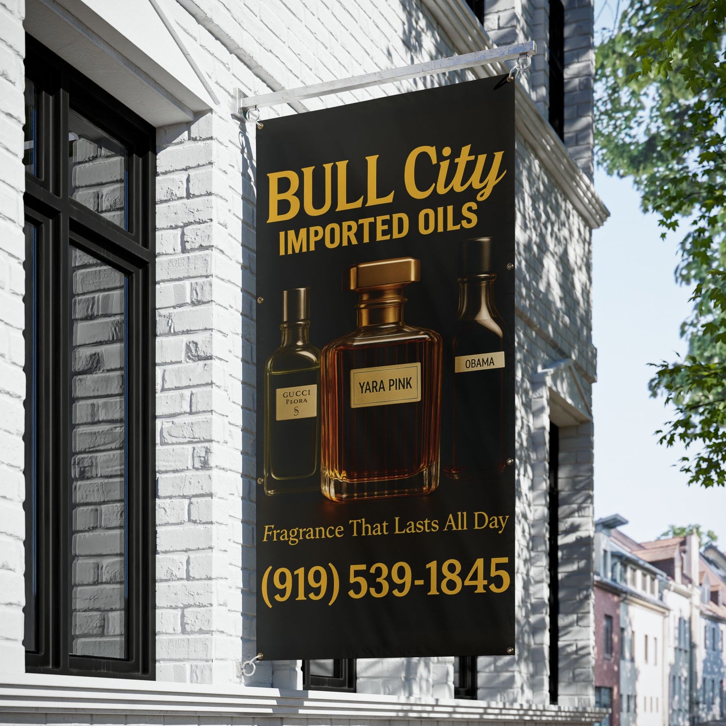 BullCity Imported Oils - 32" x 72" (other)