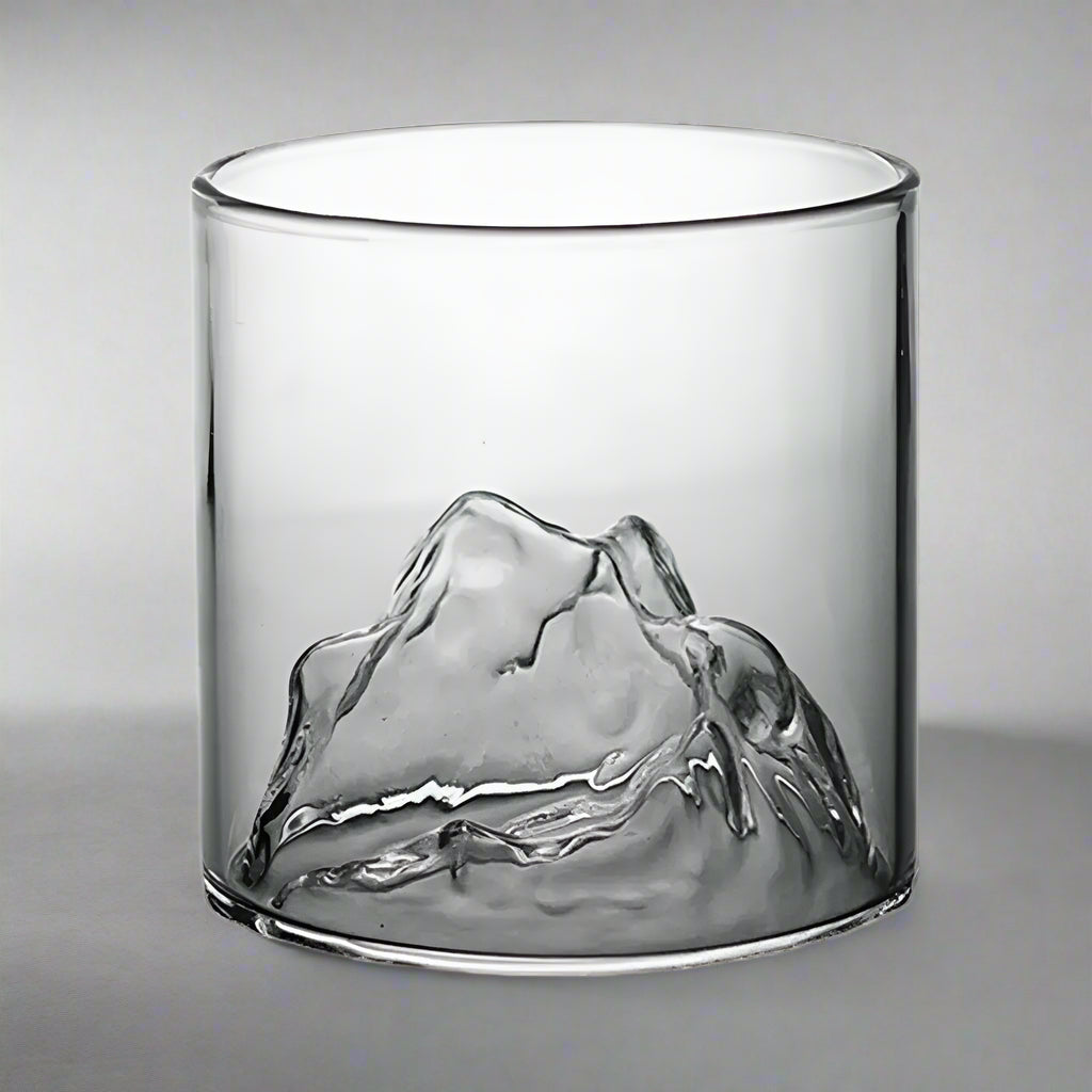Peak Pour – 3D Mountain Whiskey Glass