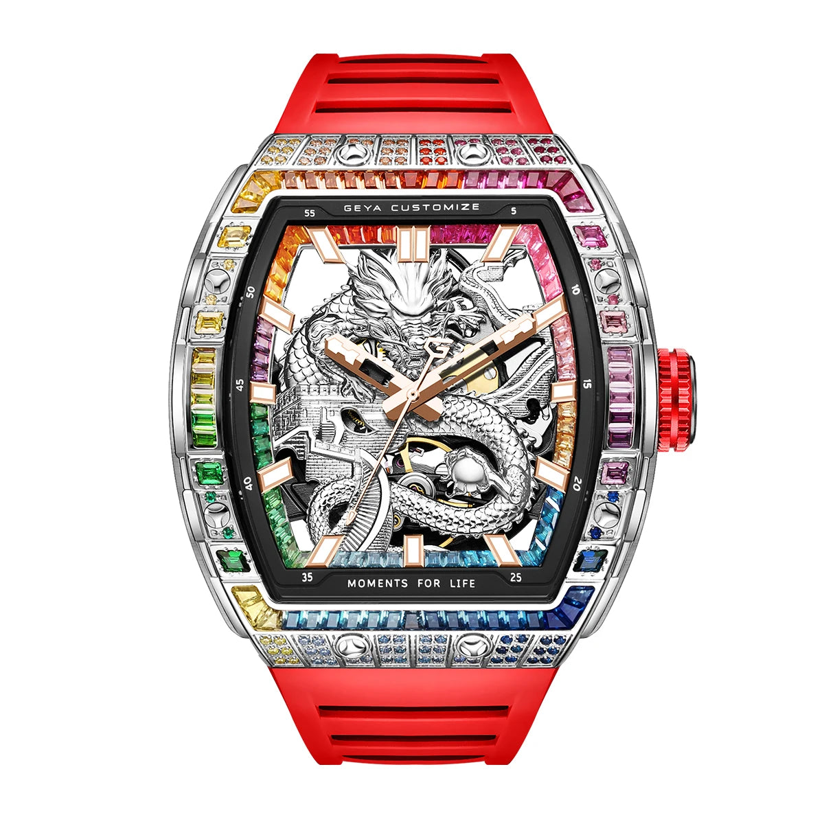 Maison Serpente - Imperial Tonneau Dragon Timepiece