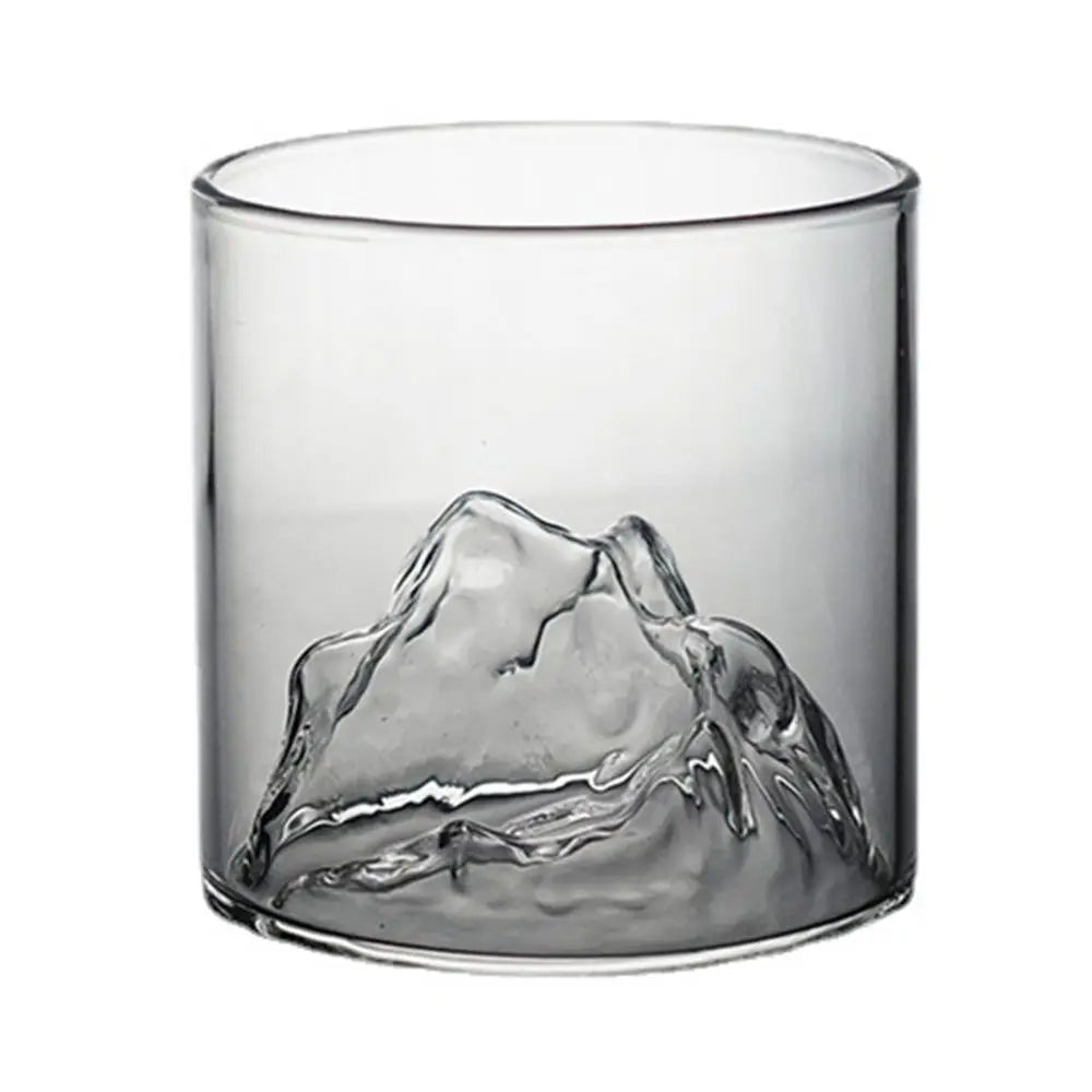 Peak Pour – 3D Mountain Whiskey Glass