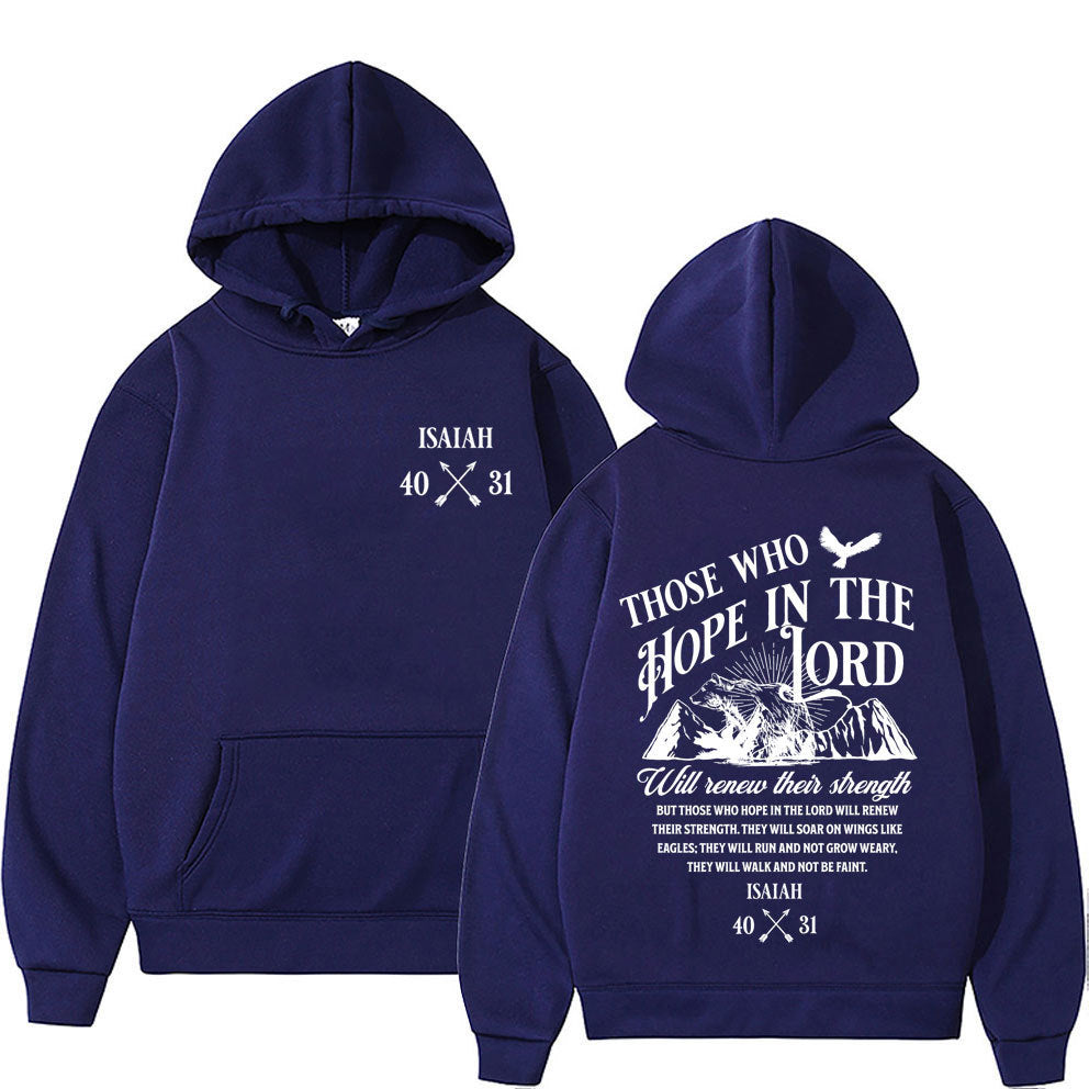 Those Who Hope In The Lord Hoodie Unisex