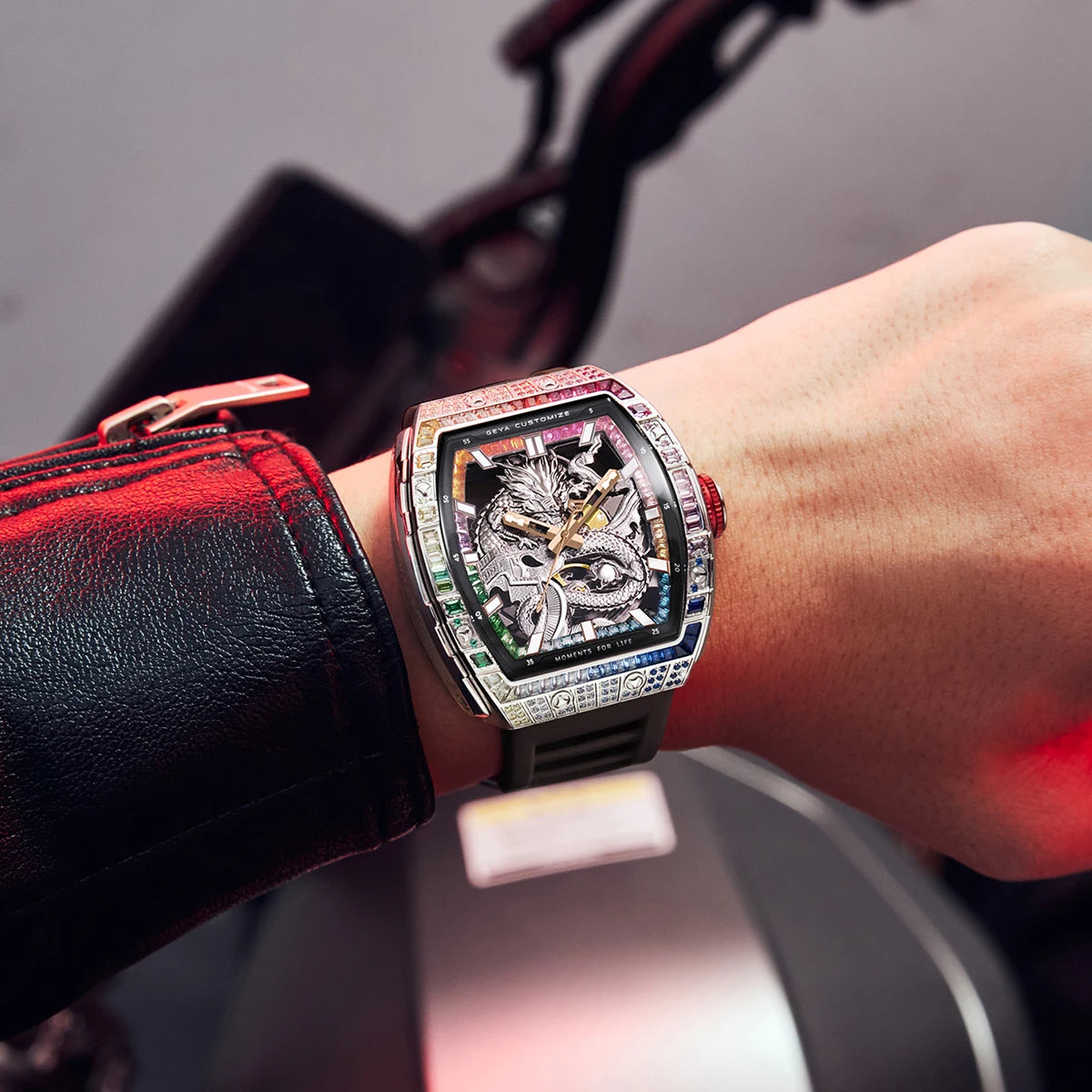 Maison Serpente - Imperial Tonneau Dragon Timepiece