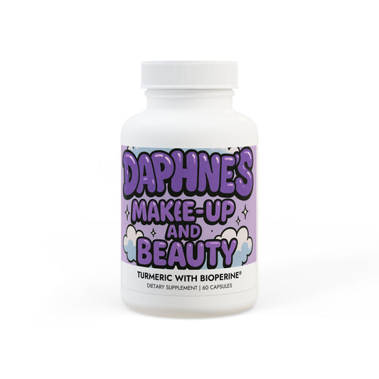 The Daphne Collection - Turmeric with BioPerine® (Black Pepper Fruit Extract) Supplement (60 Capsules)