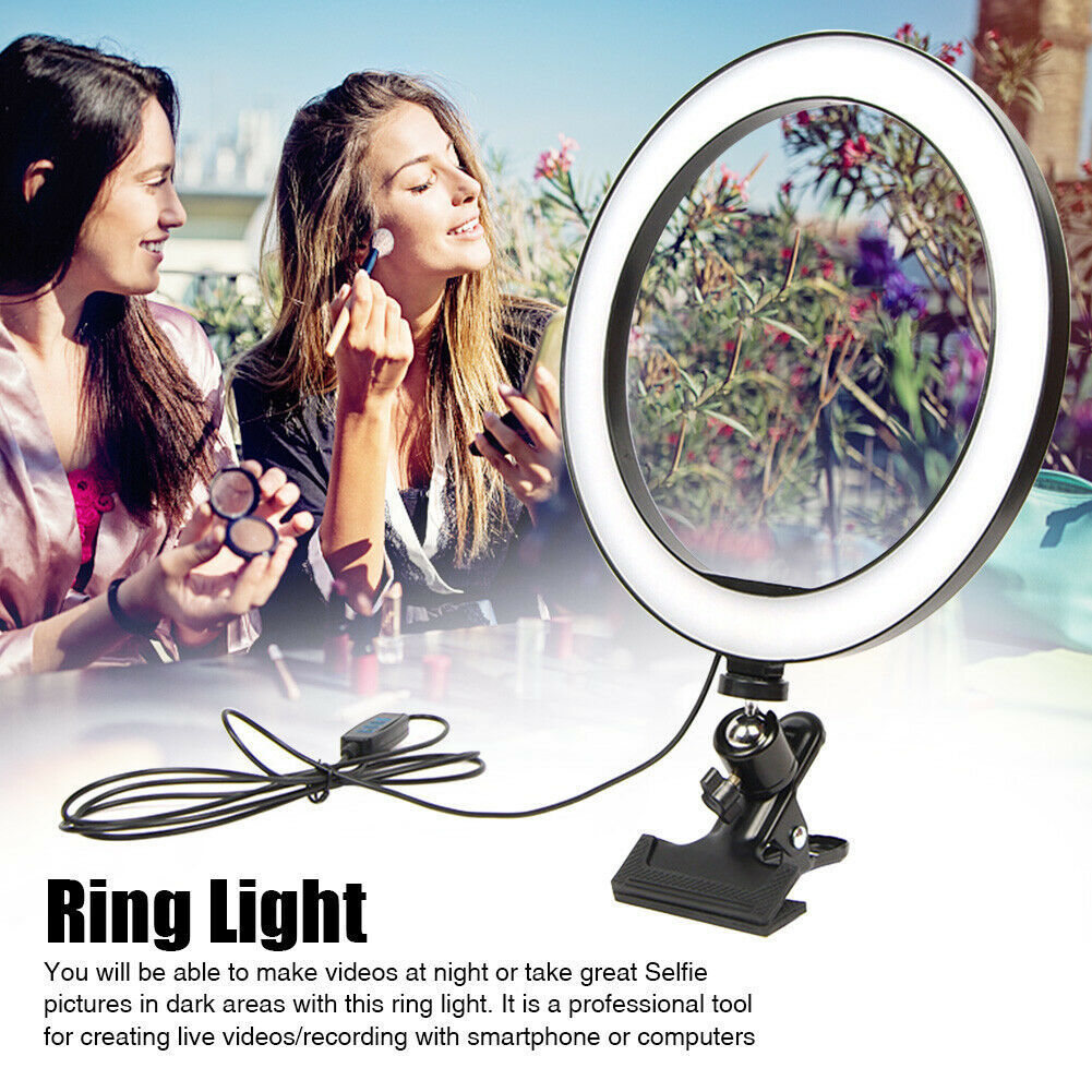 MaddBunni's Desk Ring Light with Anchor