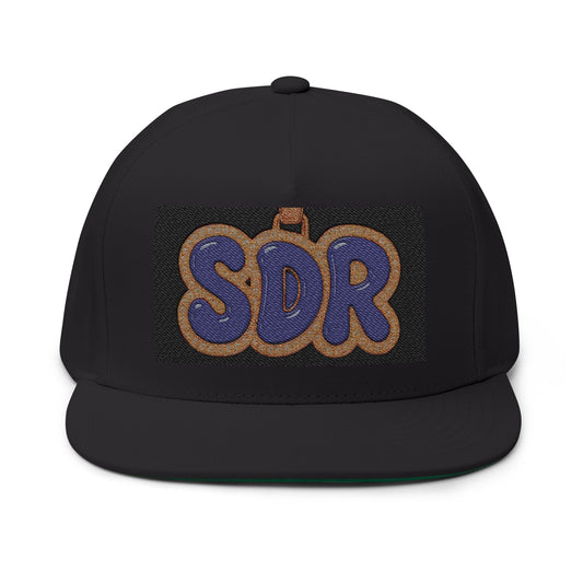Skydriverz Embroidered Flat Bill Cap
