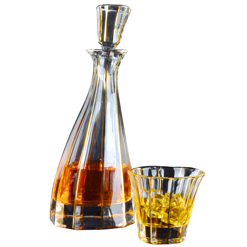 Velare™ Gold-Lined Crystal Glasses