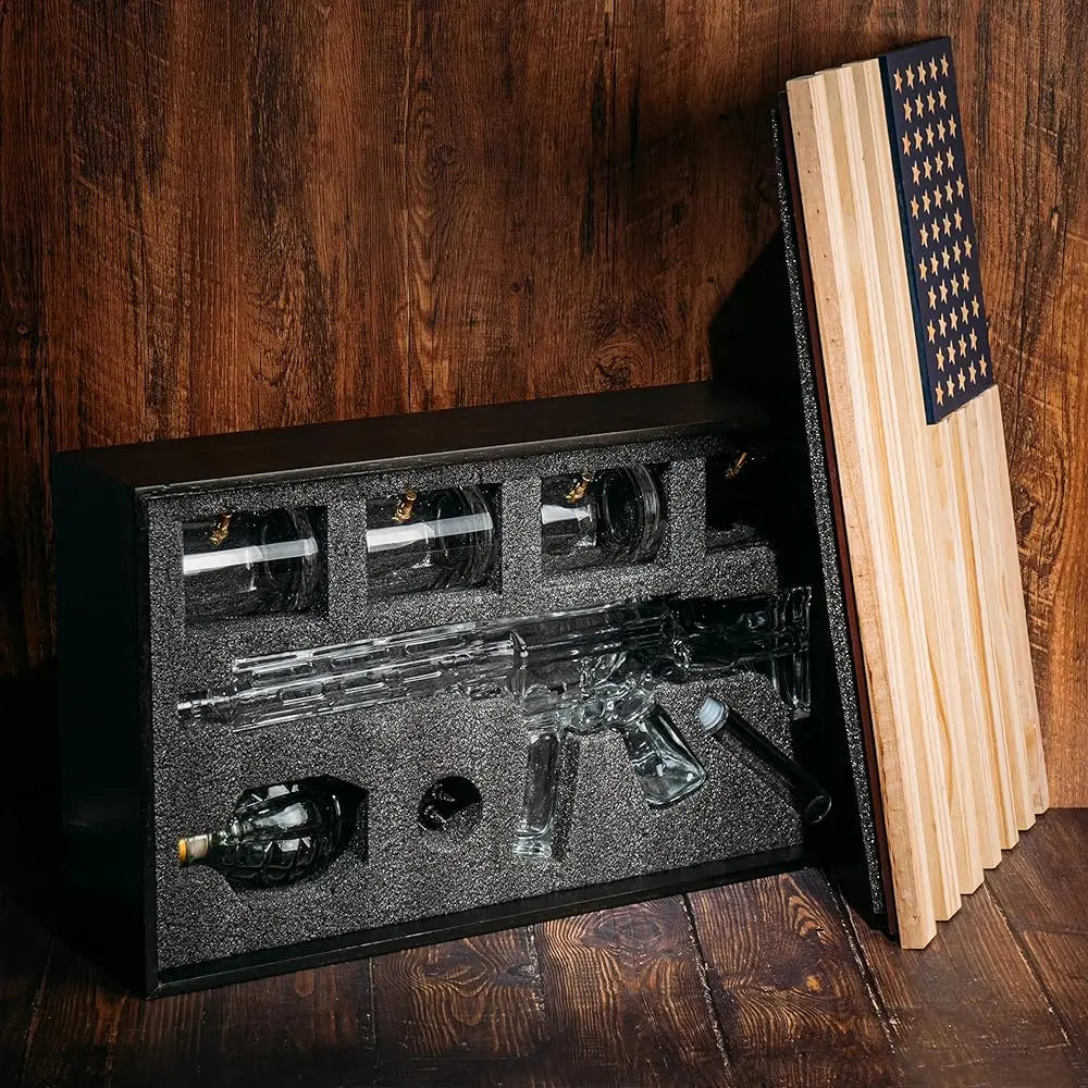 Liberty Pour - Tactical Whiskey Set
