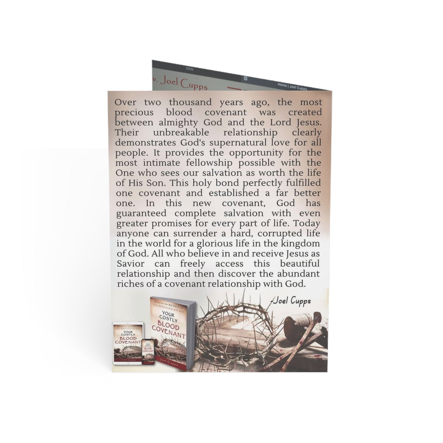 Risen Easter Greeting Card — Christian Resurrection Sympathy Card (Pack of 1/10/30/50)
