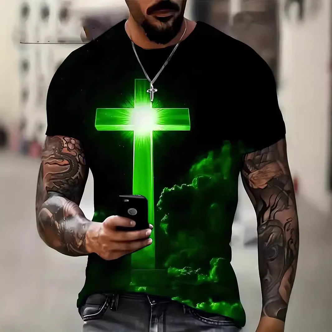 Men's Neon Cross