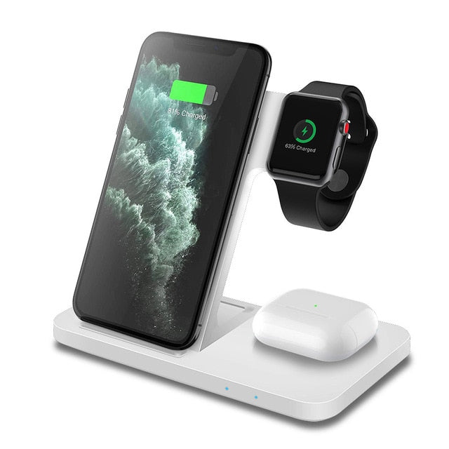 NovaDock(2.0) – 3-in-1 Turbo Wireless Charger