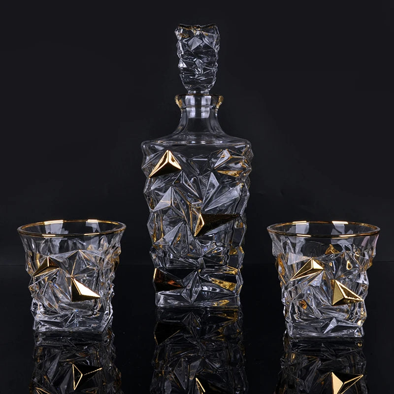 Velare™ Gold-Lined Crystal Glasses
