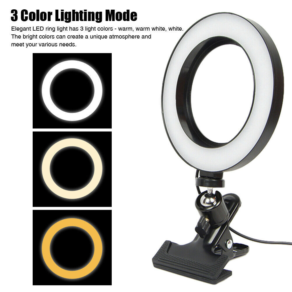 MaddBunni's Desk Ring Light with Anchor