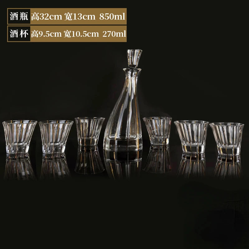 Velare™ Gold-Lined Crystal Glasses