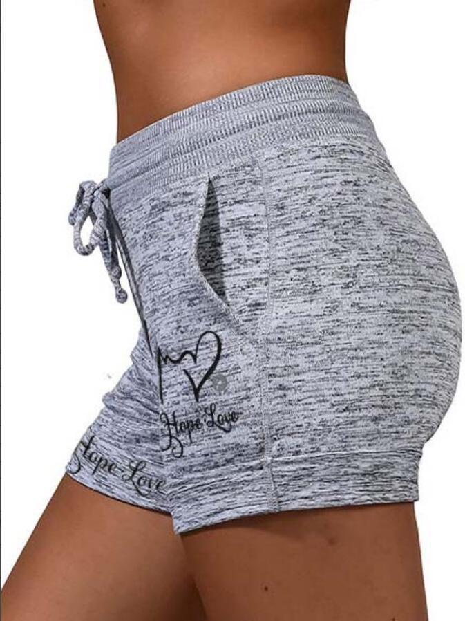 Ladies, Faith, Hope, Love, Lace-up Shorts