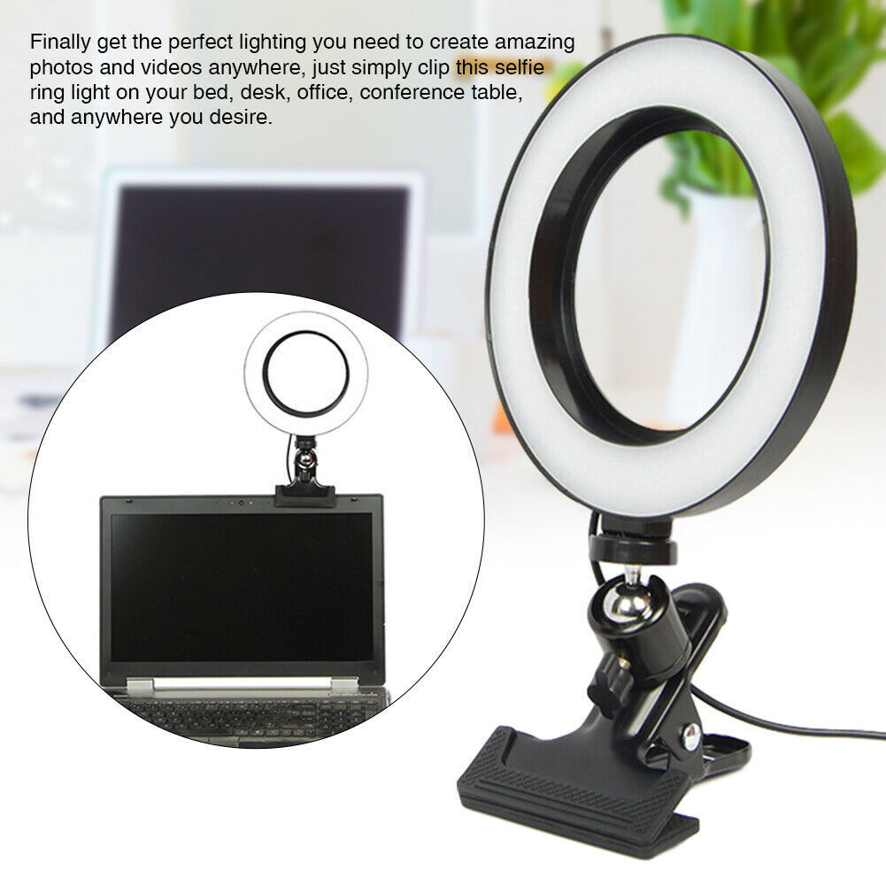 MaddBunni's Desk Ring Light with Anchor