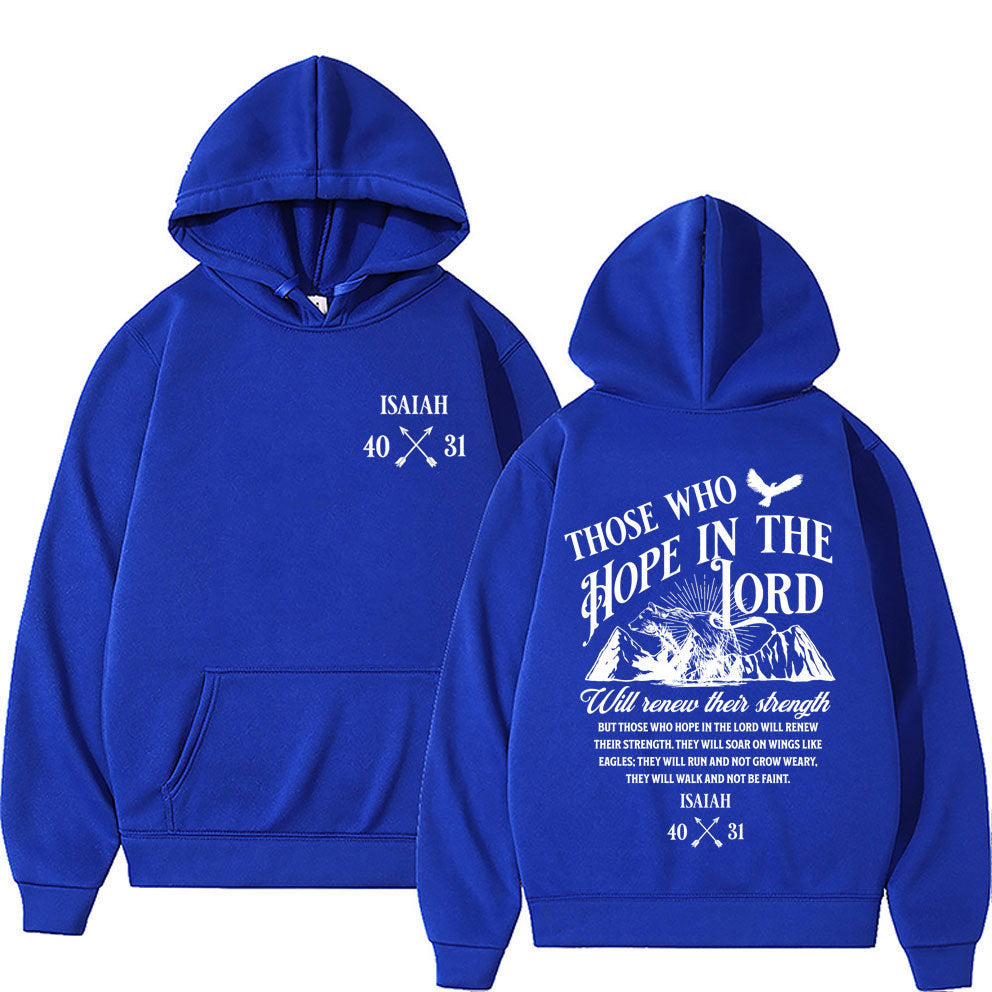 Those Who Hope In The Lord Hoodie Unisex