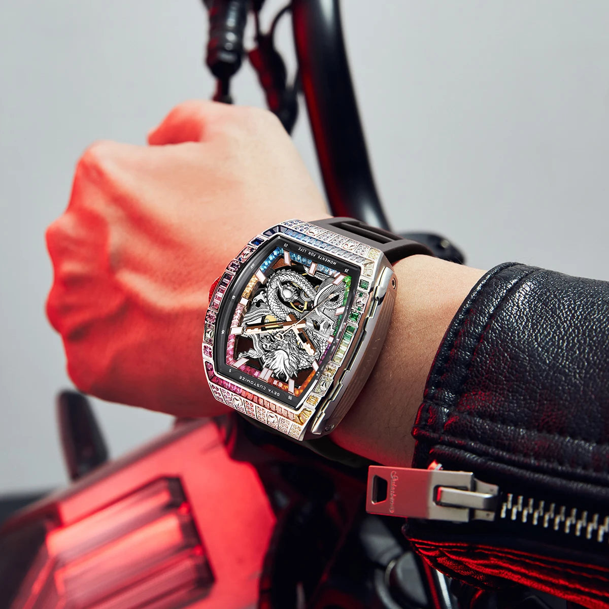 Maison Serpente - Imperial Tonneau Dragon Timepiece