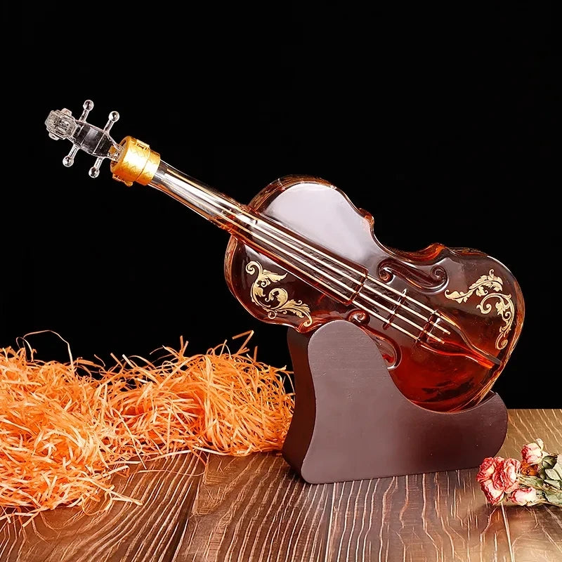 Sonata Pour – Glass Violin Decanter Set