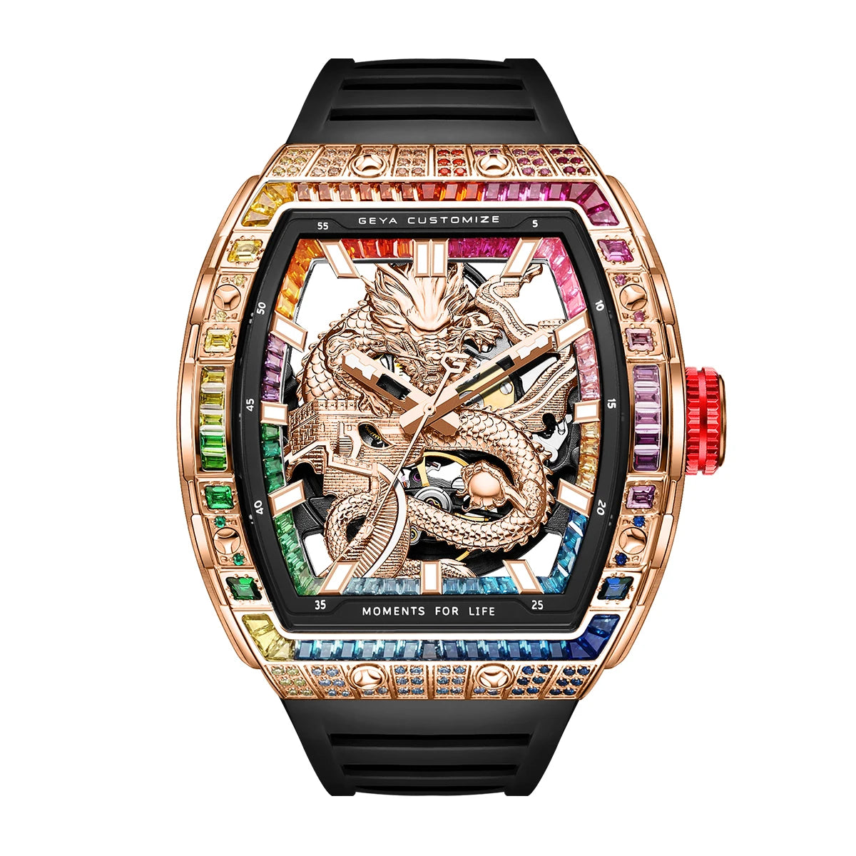 Maison Serpente - Imperial Tonneau Dragon Timepiece