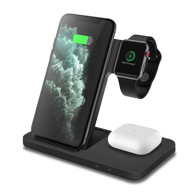 NovaDock(2.0) – 3-in-1 Turbo Wireless Charger