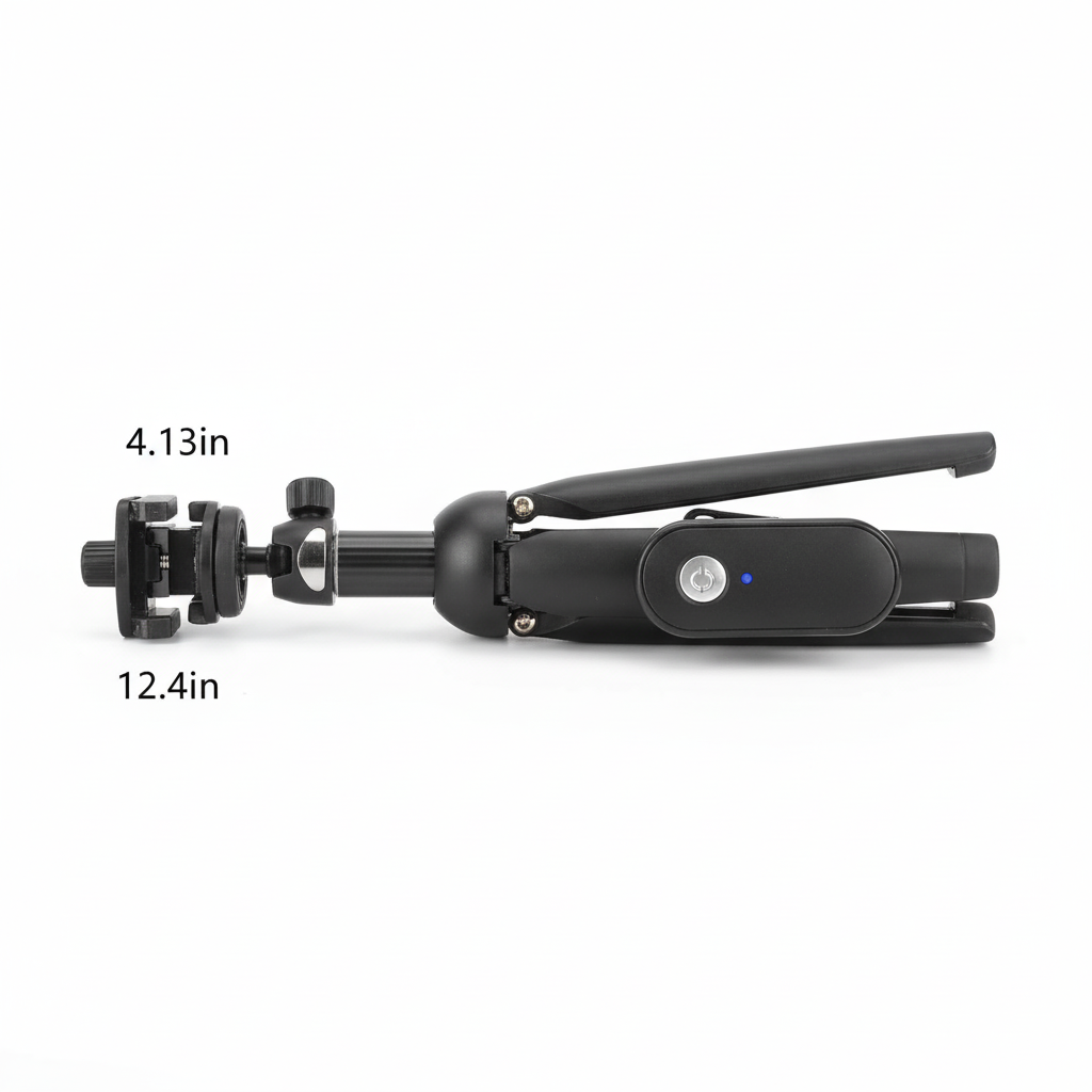Selfie Stick Tripod With  Bluetooth Remote For IPhone And Android Phones