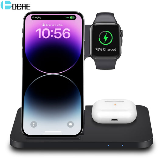 NovaDock(2.0) – 3-in-1 Turbo Wireless Charger